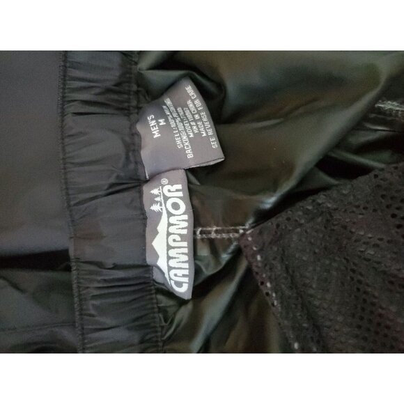Campmor Men's Rain Pants Packable Black Size M - Picture 3 of 4